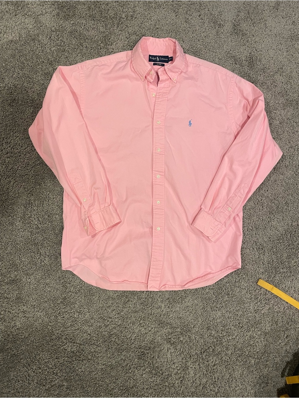 Ralph Lauren Pink Classic Oxford Button-Down Shirt